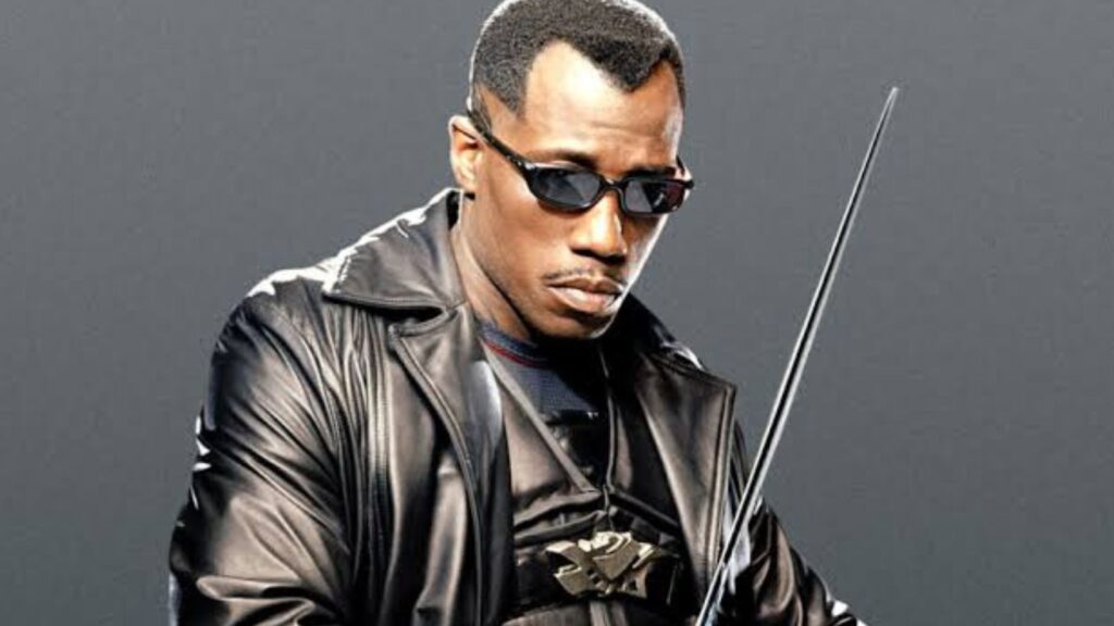 Wesley Snipes as Blade (Image: New Line Cinema)