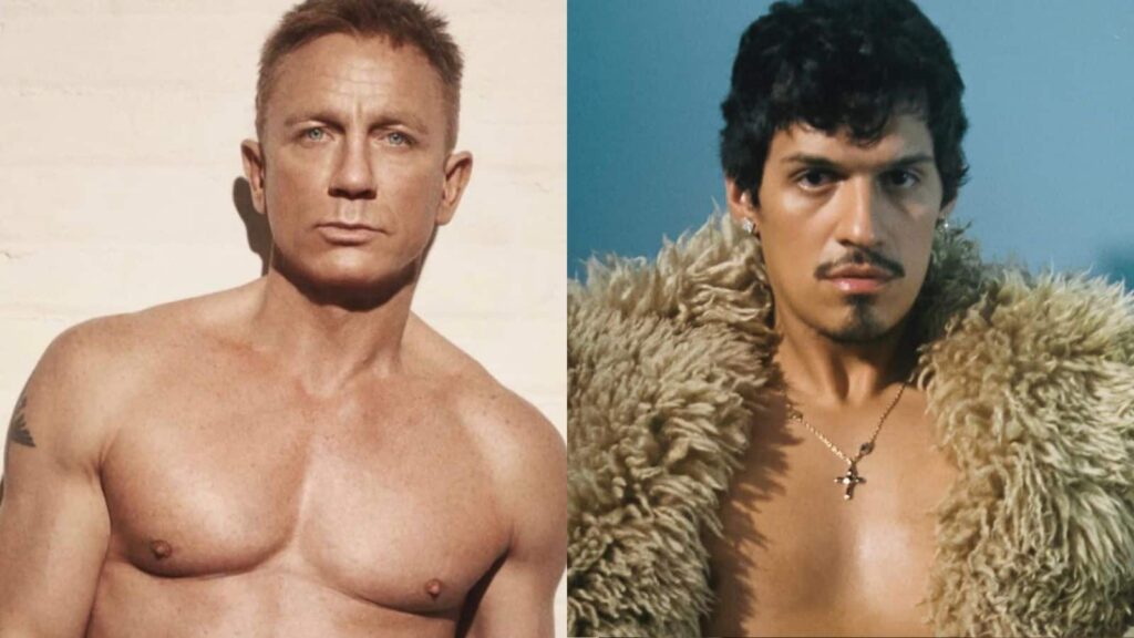 Daniel Craig and Omar Apollo (Image: Instagram @/danielcraigofficial_ and @/omarapollo)