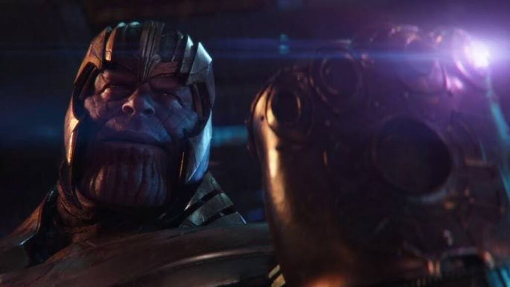 Thanos in Avengers: Infinity War opening scene (Image: Marvel)