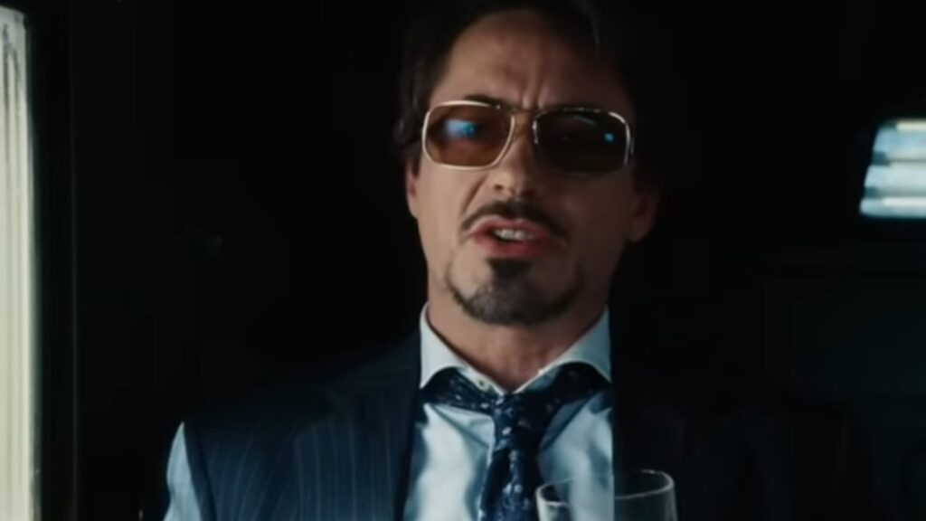 Tony Stark in Iron Man opening scene (Image: Marvel)