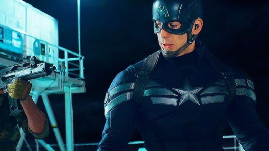 Steve Rogers aka Captain Ameirca in the opening scene (Image: Marvel)