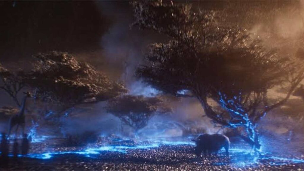 Wakanda in Black Panther opening scene (Image: Marvel)