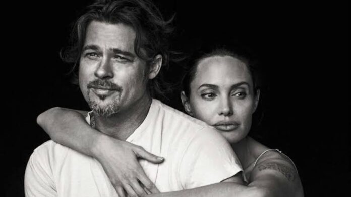 Brad Pitt and Angelina Jolie (Image: Graveravens)