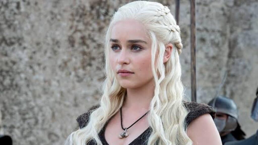 Emily Clarke as Daenerys Targaryen in Game Of Thrones (Image: HBO)