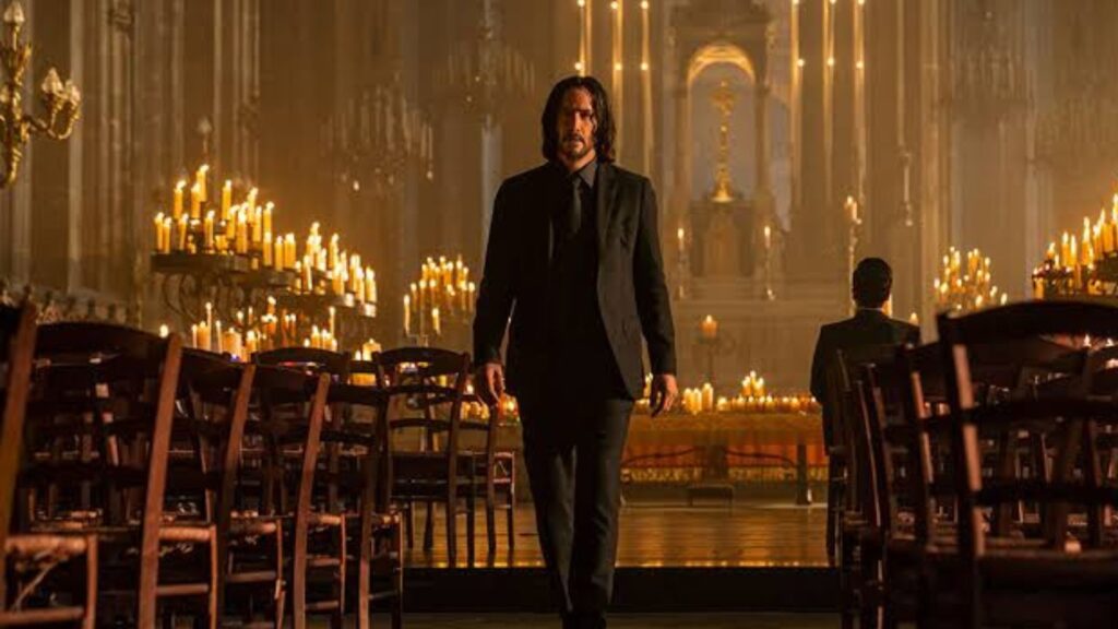 Keanu Reeves in 'John Wick: Chapter 4' (Image: Lionsgate)