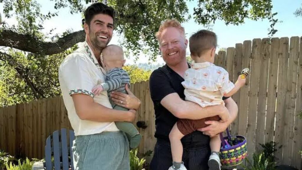 Jesse Tyler Ferguson with husband and kids (Image: Instagram @JesseTylerFerguson)