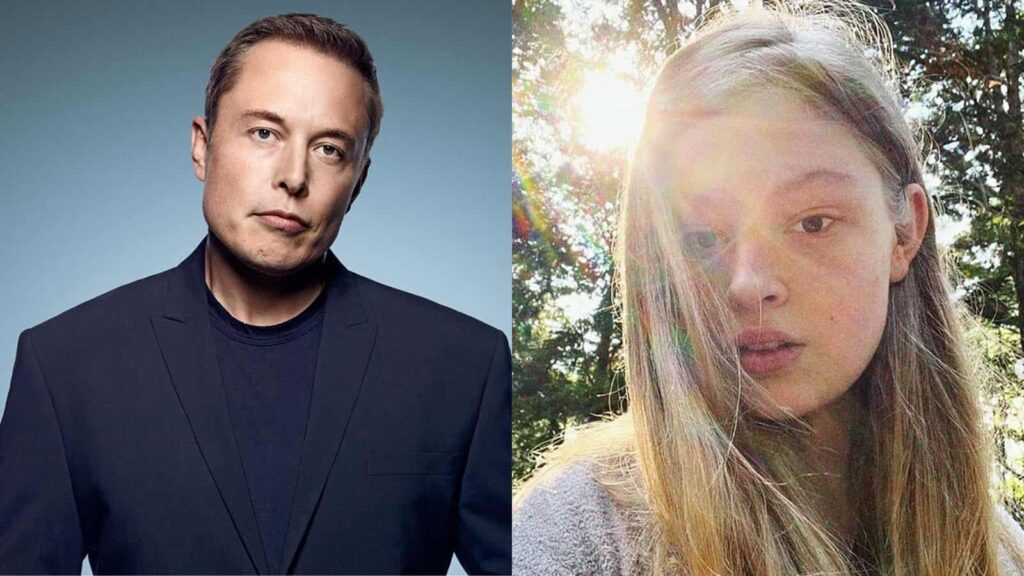 Elon Musk and his daughter Vivian (Image: The CEO Magazine / Vivian's Instagram @vivllainous)