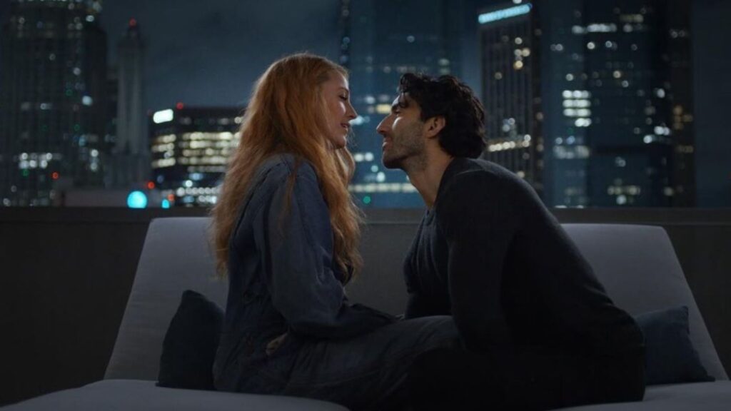 Blake Lively and Justin Baldoni in 'It Ends With Us' (Image: Sony Pictures)