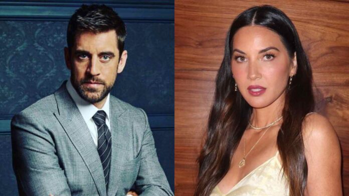 (L) Aaron Rodgers and (R) Olivia Munn (Image: instagram @aaronrodgers12 @oliviamunn)