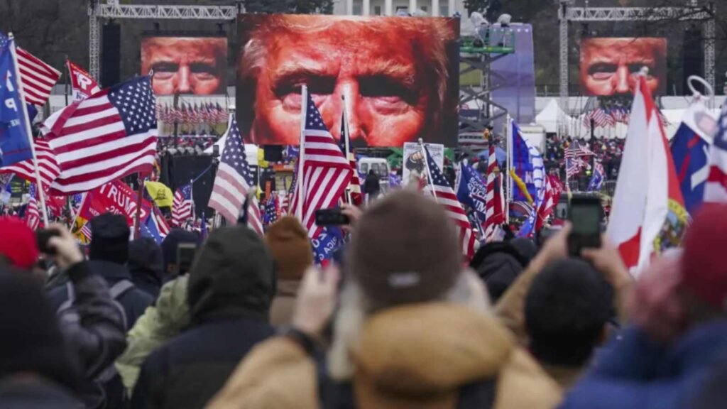 Donald Trump's rally (Image: AP)