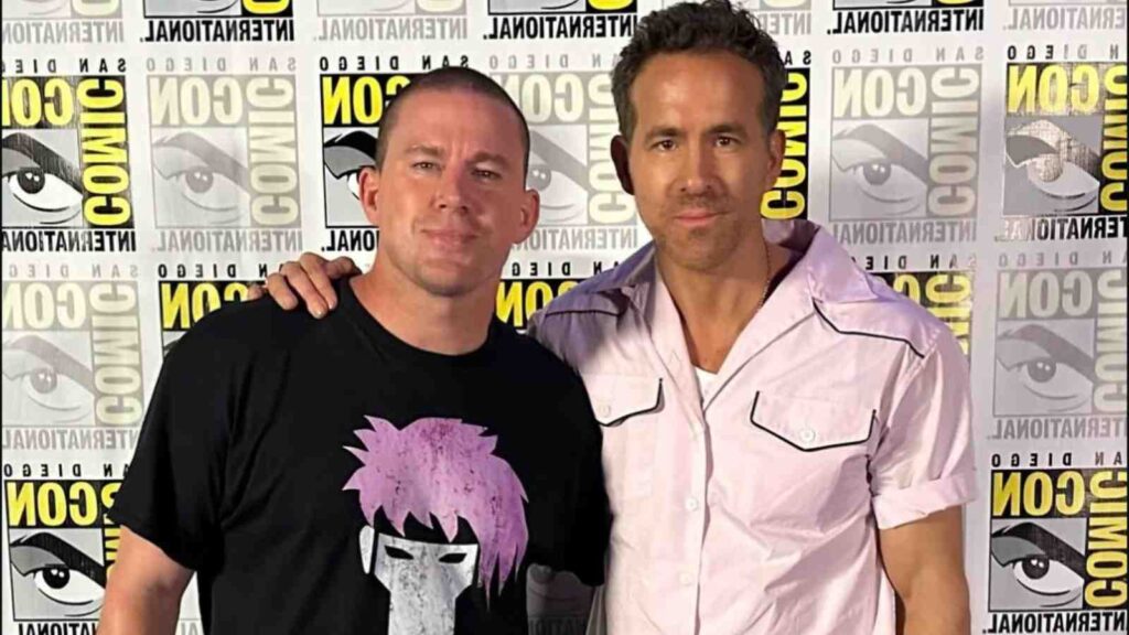 (L) Channing Tatum and (R) Ryan Reynolds (Image: instagram @channingtatum)