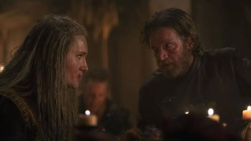 Admiral Lohar and Tyland Lannister in House of the Dragon (Image: HBO) 