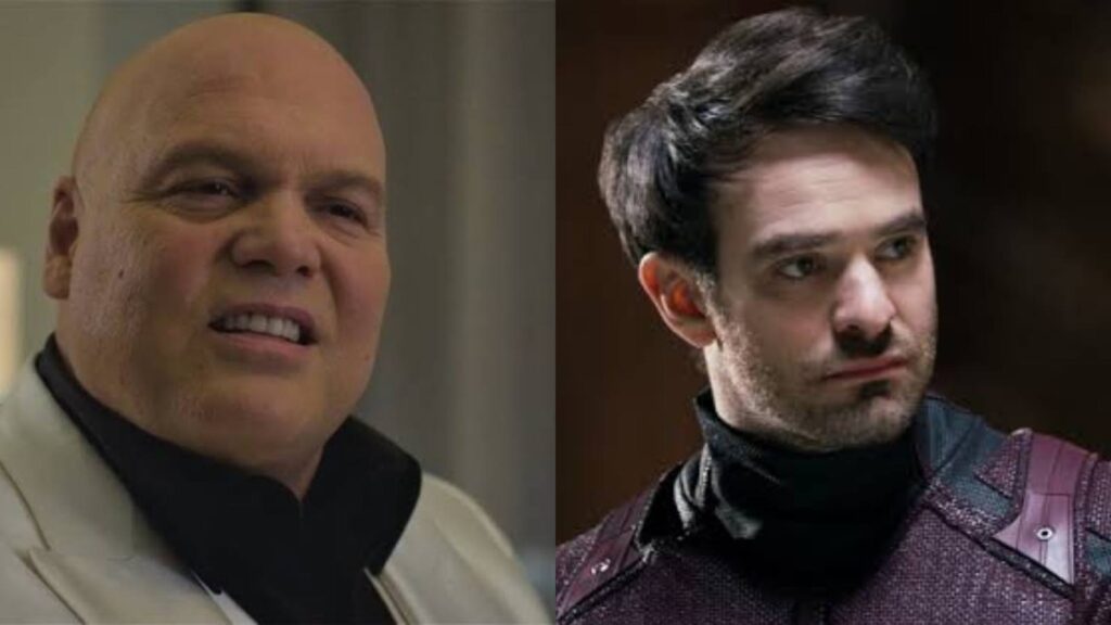 (L) Kingpin and (R) Daredevil (Image: Marvel)