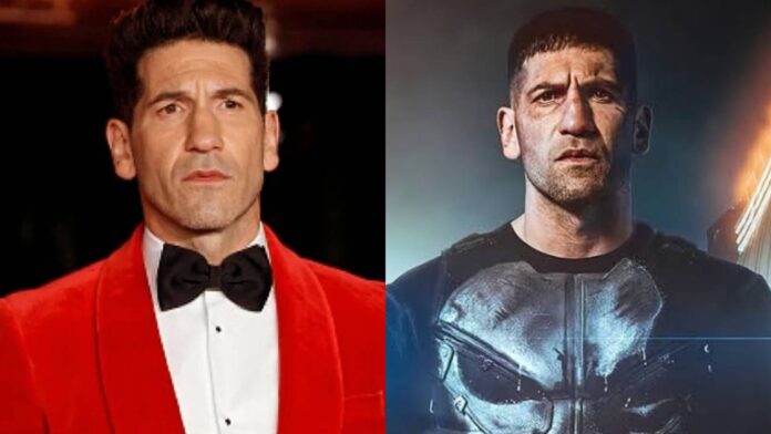 Jon Bernthal and him as the Punisher (Image: Marvel)