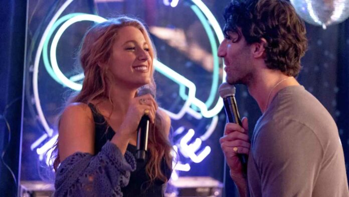 Blake Lively and Justin Baldoni in 'It Ends With Us' (Image: Sony Pictures)