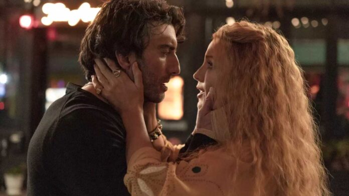 (L) Justin Baldoni as Ryle and (R) Blake Lively as Lily Bloom (Image: Sony)