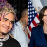 Lil Pump and Kamala Harris