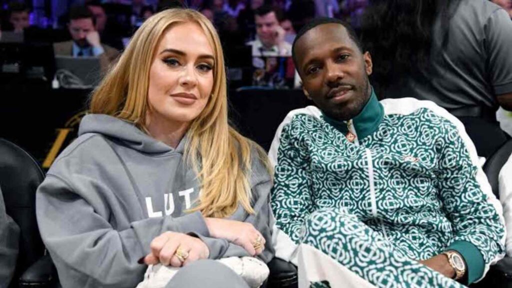 Adele and Rich Paul (Image: Instagram @/newsofadele)