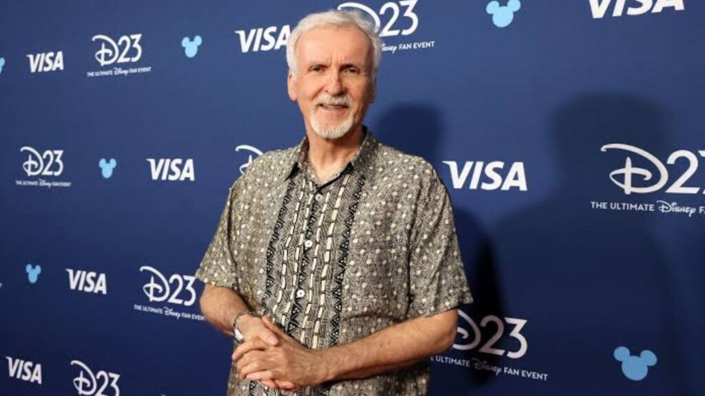 James Cameron at D23 Expo (Image: NME)