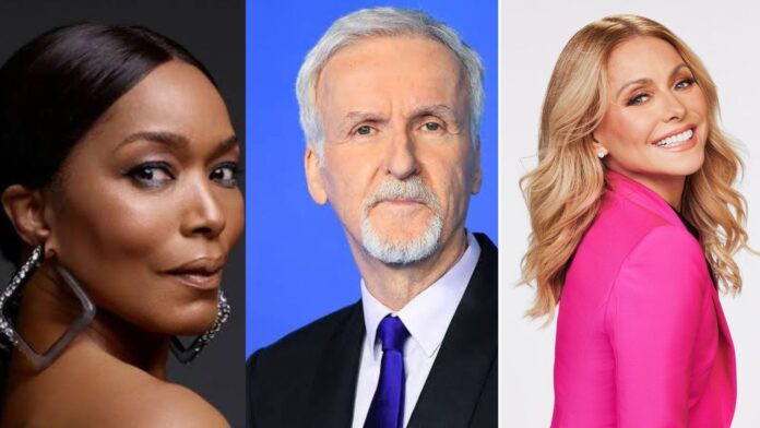 Angela Bassett, James Cameron and Kelly Ripa