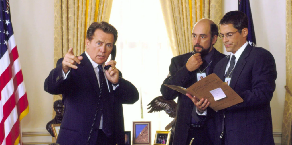 Still from 'The West Wing’ (Image: John Wells Productions)