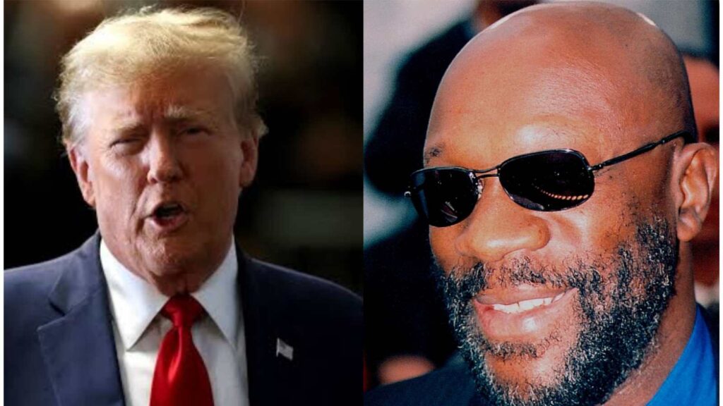 Donald Trump and Isaac Hayes (Image: Reutersb / Cool cat)