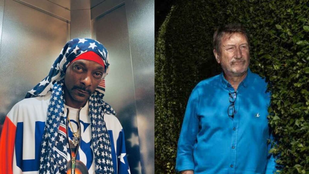 (L) Snoop Dogg and (R) Steven Knight (Image: Instagram @snoopdogg / The New York Times)