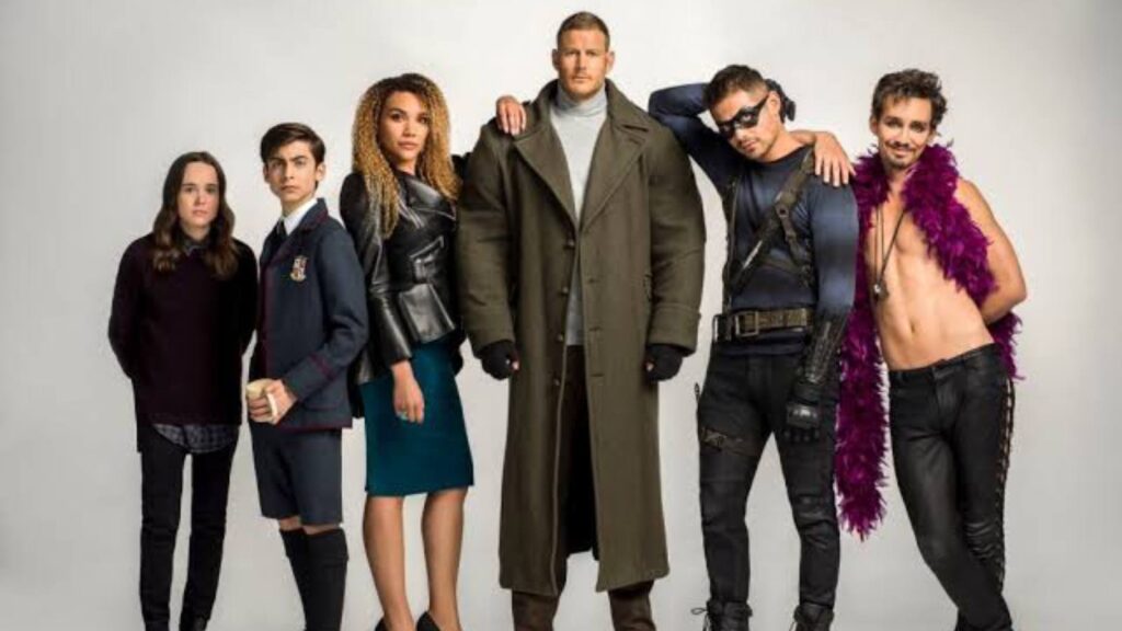 Cast Of 'The Umbrella Academy' (Image: Netflix)