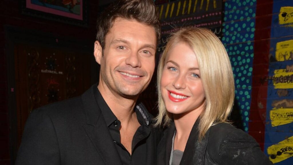 Ryan Seacrest and Julianne Hough (Image: X /@ soulwellpublish)