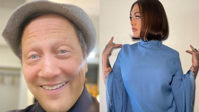 Rob Schneider and his daughter Elle King (Image: Instagram @iamrobscheider @elleking