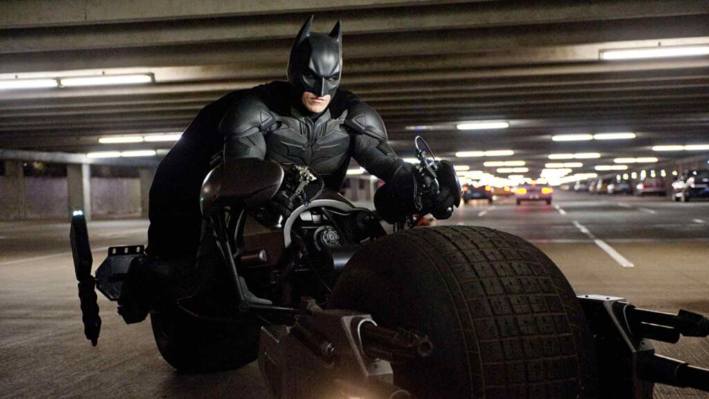 Christian Bale as Batman (Image: Warner Bros)