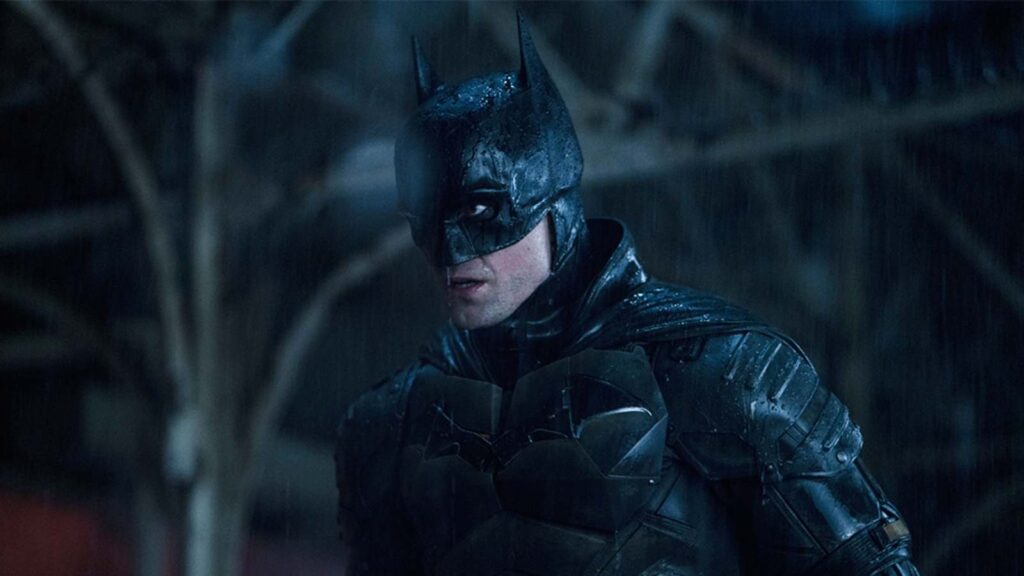 Robert Pattinson as Batman (Image: Warner Bros)