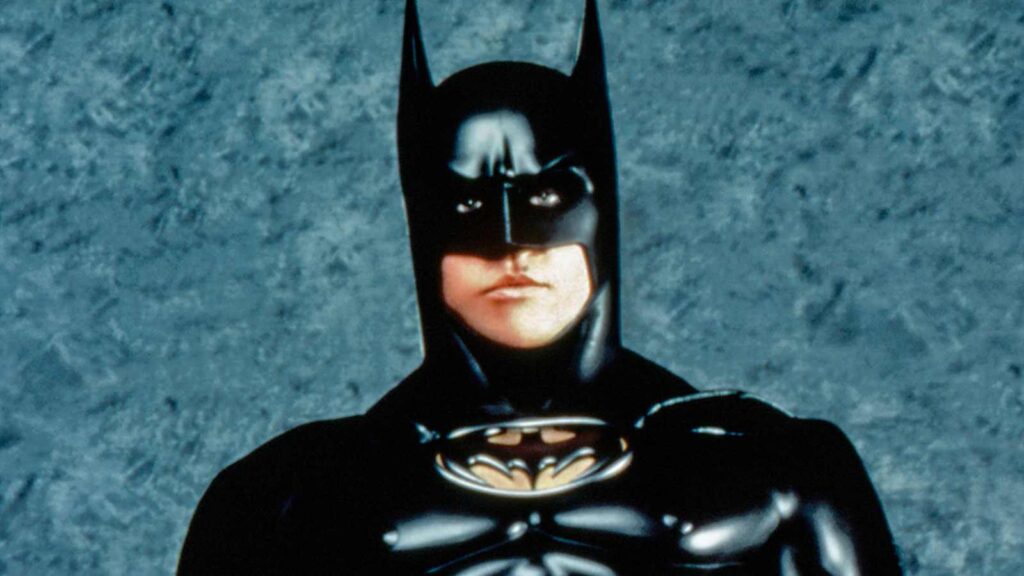 Val Kilmer as Batman (Image: Warner Bros)