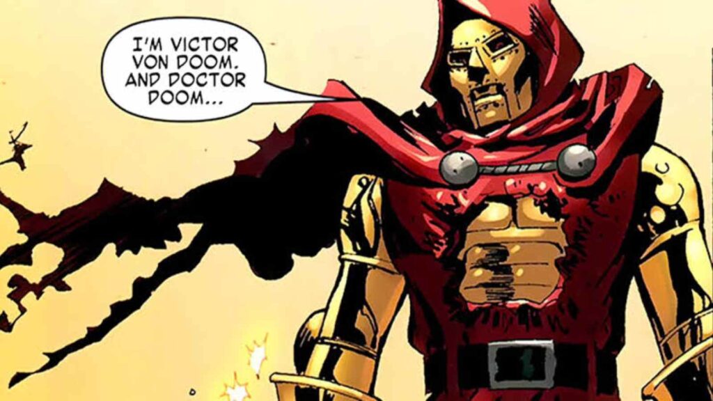 Dr Doom as Iron Man (Image; Marvel)