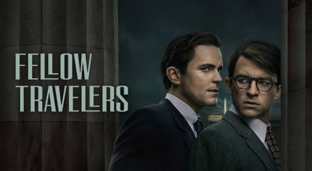 Poster for 'Fellow Travellers' (Image: PrimeVideo)