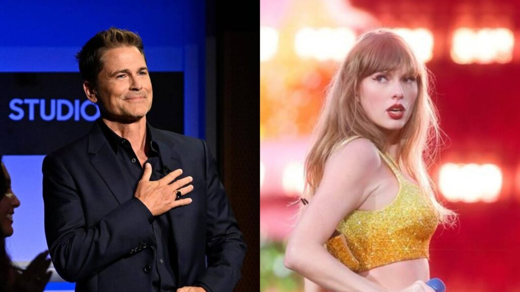 Rob Lowe and Taylor Swift (Image: Instagram @/roblowe and @/taylorswift)