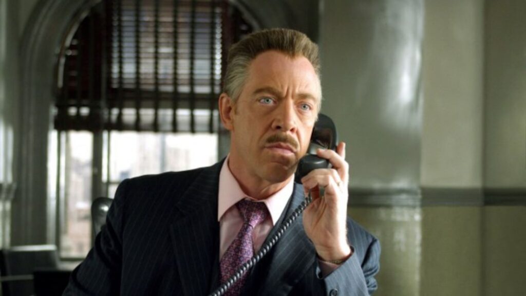 J. K. Simmons as J. Jonah Jameson (Image: Marvel)