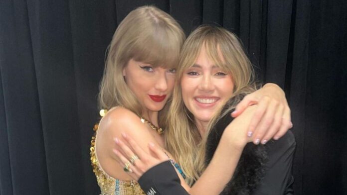 Taylor Swift and Suki Waterhouse at the Eras Tour (Image: Instagram @/sukiwaterhouse)