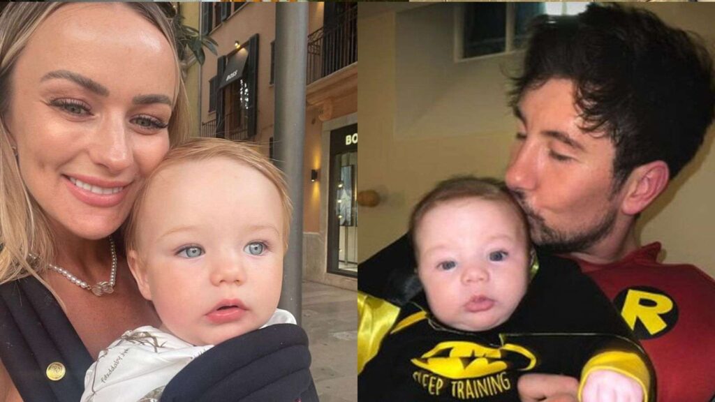 Alyson Kierans with son Brando and Barry Keoghan with son Brando (Image: Instagram @/keoghan92 and @/alyson_kierans)