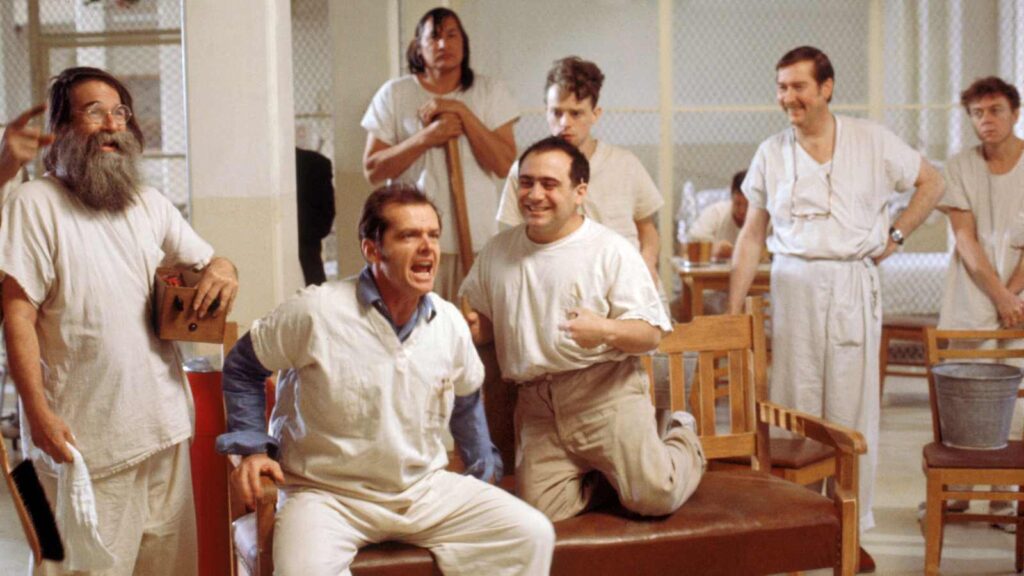 Still from 'One Flew over the Cuckoo's Nest' (Image: Prime Video)