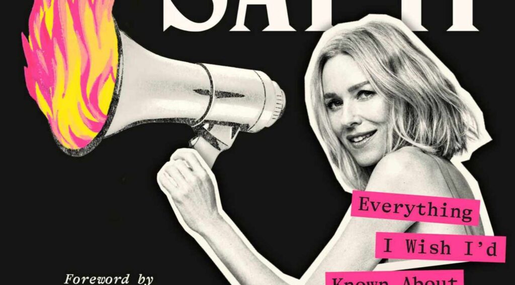 Naomi Watts 'Dare I Say It' Book Cover