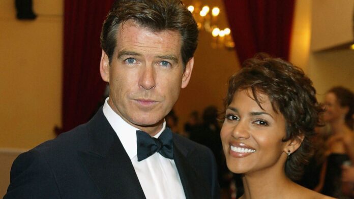 Pierce Brosnan and Halle Berry