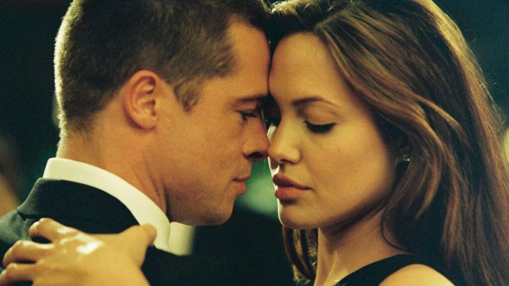 Brad Pitt and Angelina Jolie (Image: 20th Century Fox)