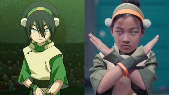 Toph (L) and Diana Tsoy (R) (Image: Nickelodeon)