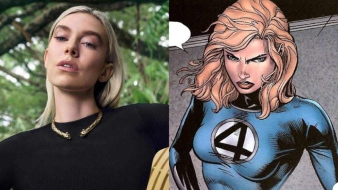 Vanessa Kirby and Sue Storm (Image: instagram @vanessa_kirby, Marvel)