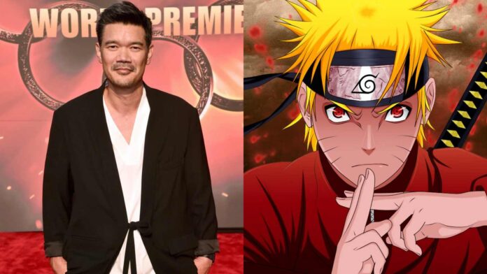 Destin Daniel Cretton (L) and Naruto (R)