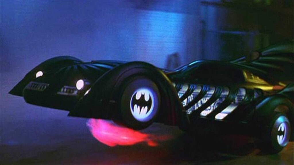 Batmobile from 'Batman Forever' (Image: Warner Bros.)