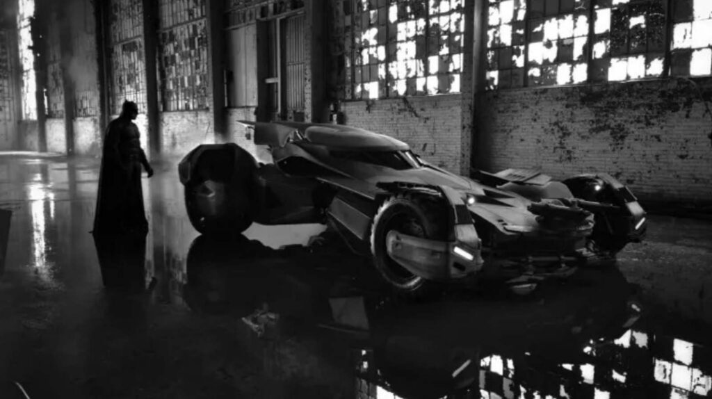 Batmobile from  'Justice League' (Image: Warner Bros.)