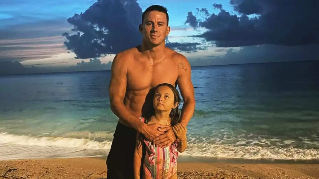 Channing Tatum with his daughter (Image: instagram @channingtatum)