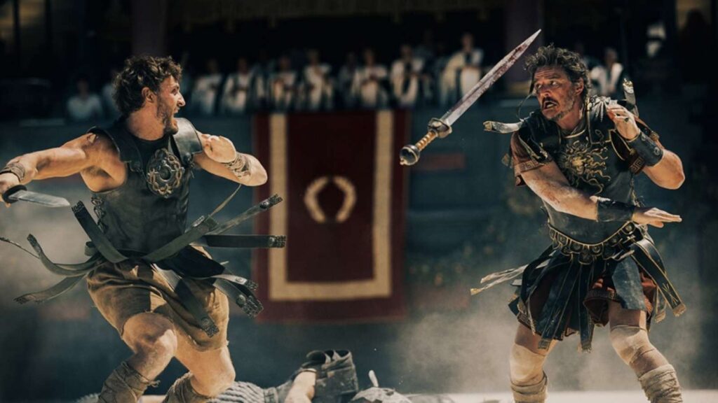 Still from 'Gladiator II' (Image: Paramount)